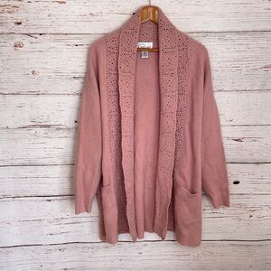 Cappaggallo vintage lambswool / angora blend cardigan sweater